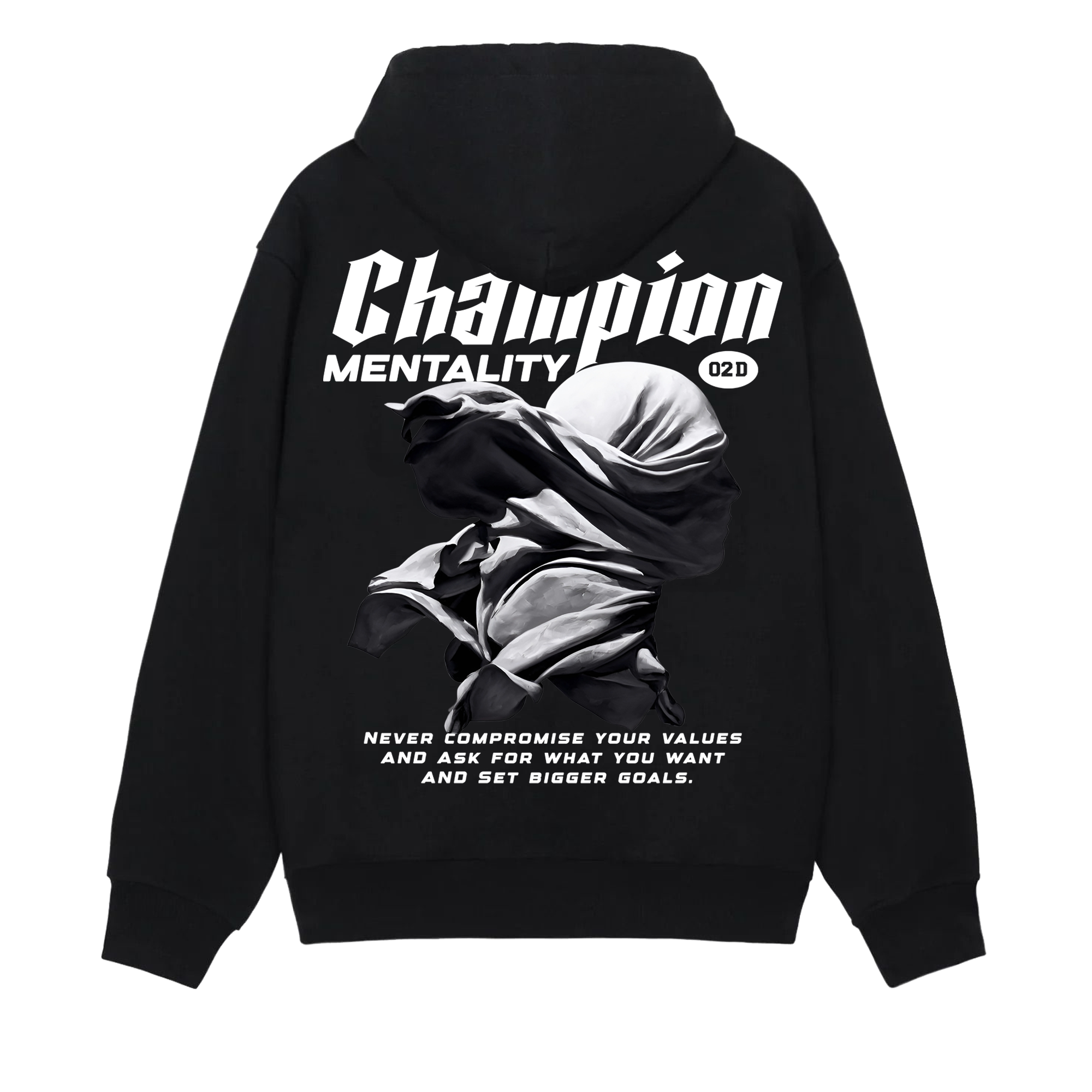 CHAMPION MENTALITY Oversized Hoodie