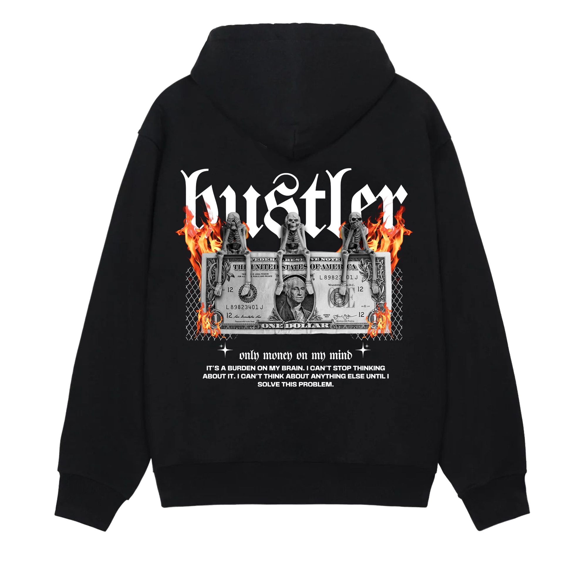 Hustler Heavy Oversized Hoodie