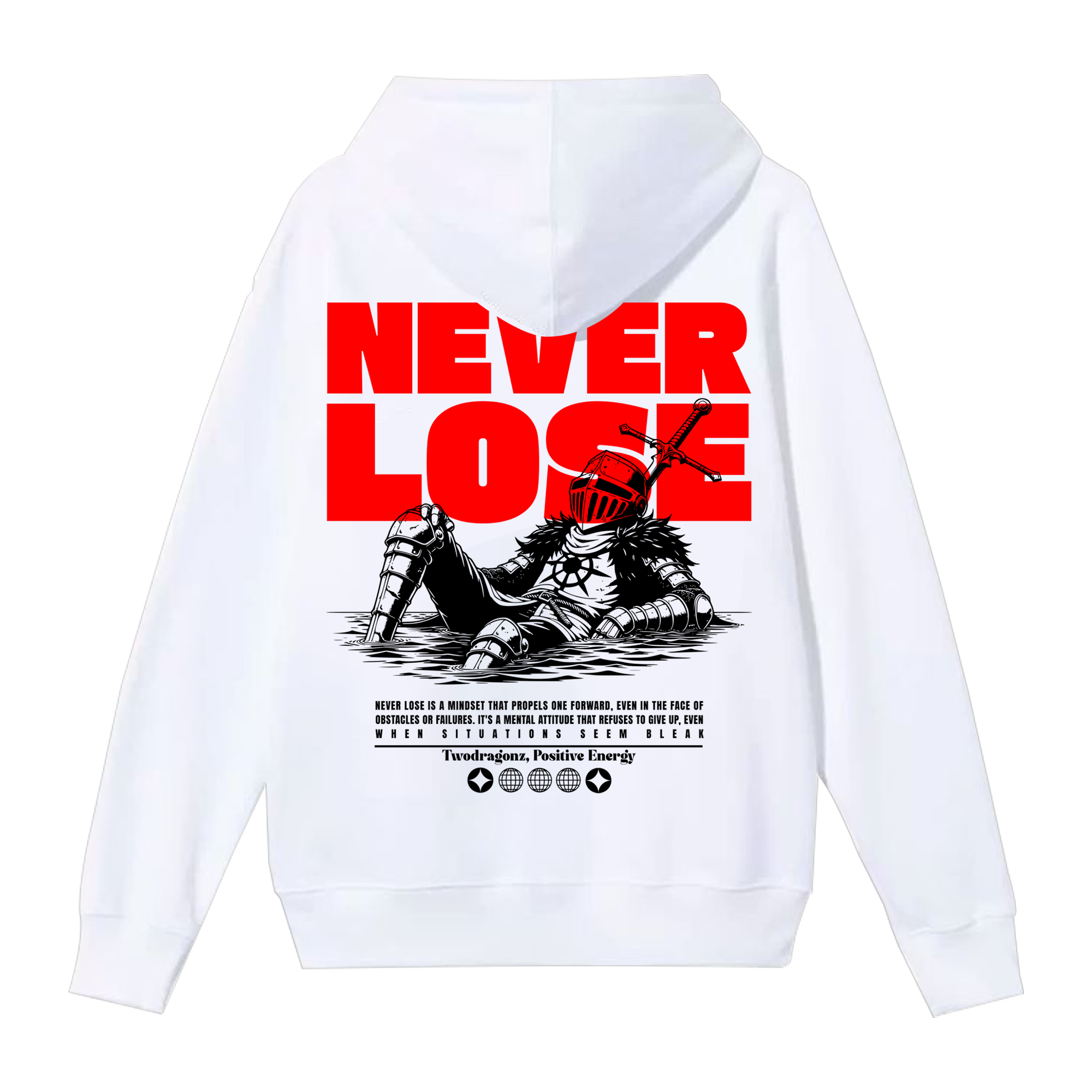 Never Lose  Heavy Oversized Hoodie