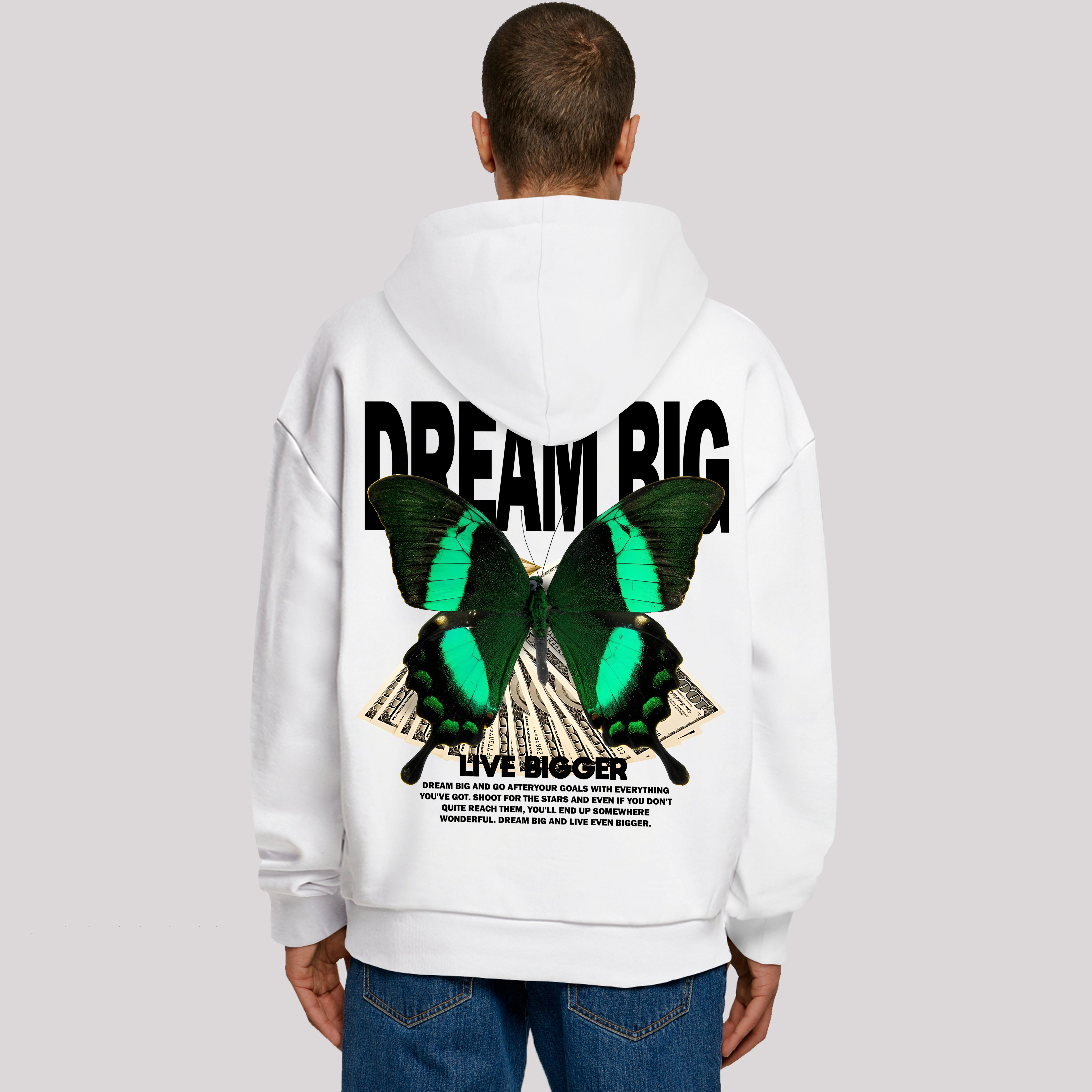 DREAM BIG Heavy Oversized Hoodie