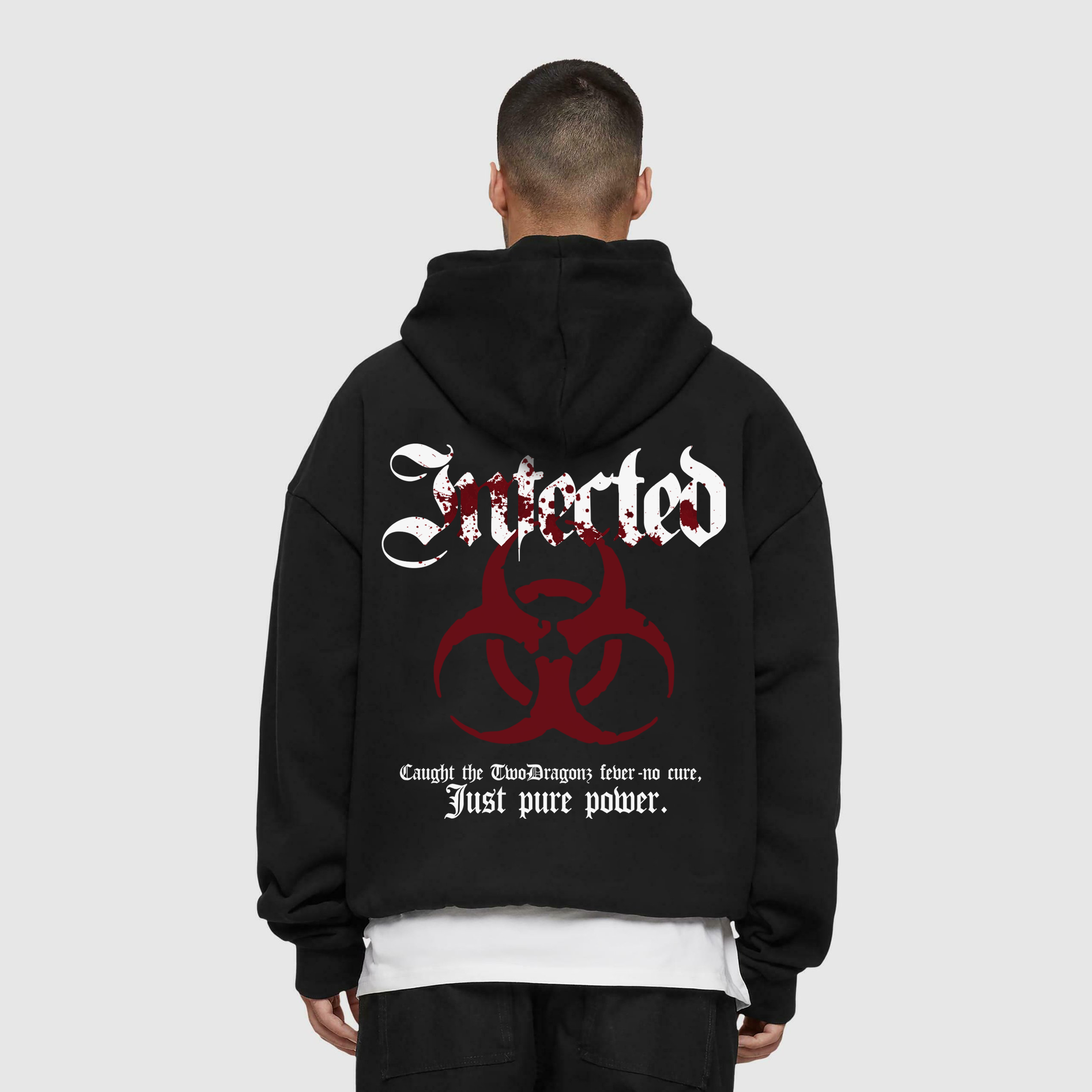 INFECTED  Dragon Oversized Hoodie