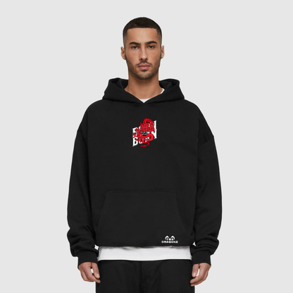 Born to Burn Dragon Oversized Hoodie