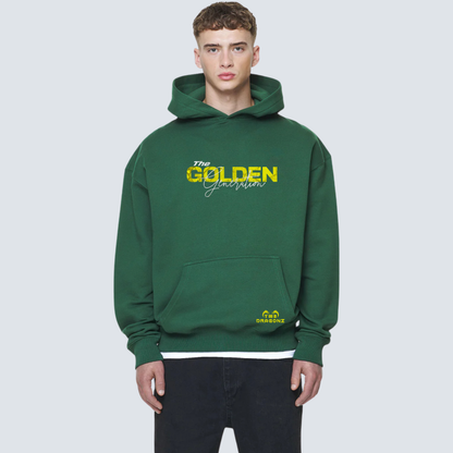 The Golden Generation Oversized Green Hoodie