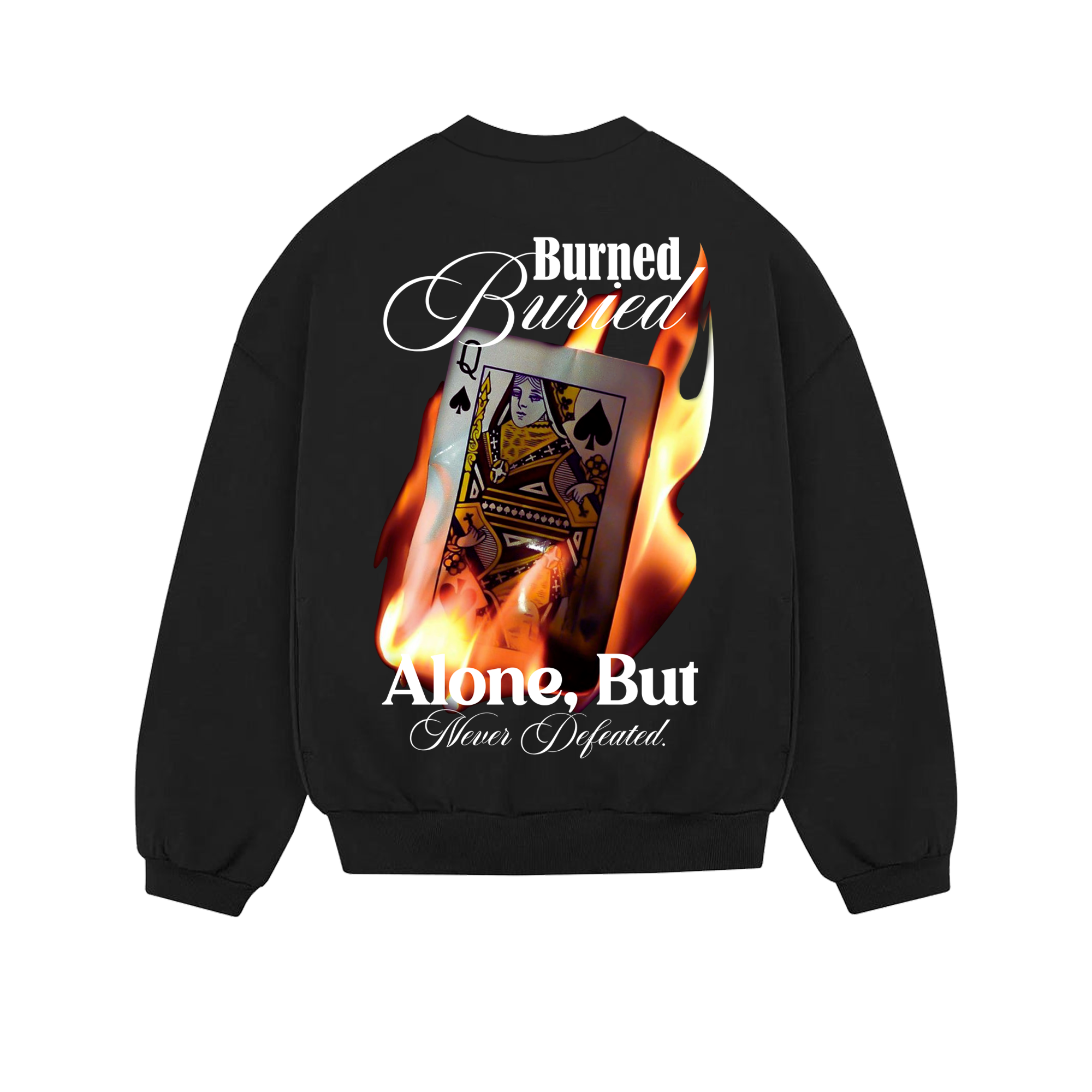 Buried Burned Heavy Oversized sweatshirt