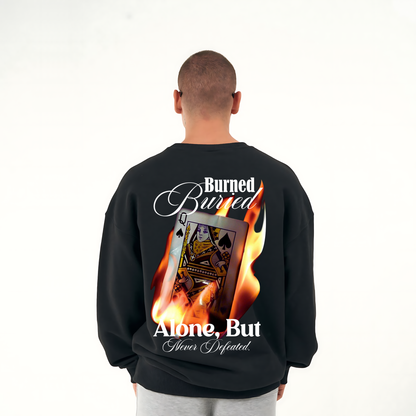 Buried Burned Heavy Oversized sweatshirt