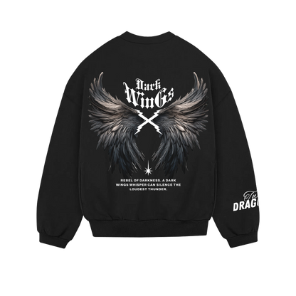 Dark wings Heavy Oversized sweatshirt