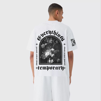 Everything : Premium White Oversized T-Shirt