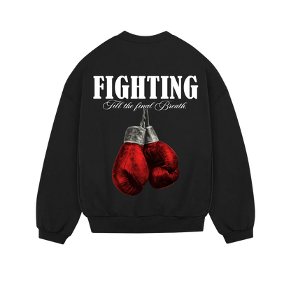 Fighting till the final breath Heavy Oversized sweatshirt