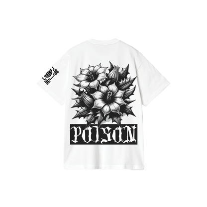 POISON : Premium White Oversized T-Shirt