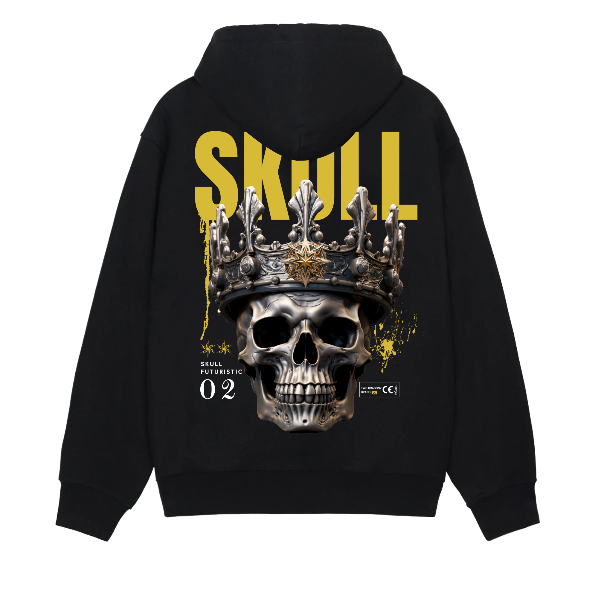 SKULL Heavy Oversized Hoodie