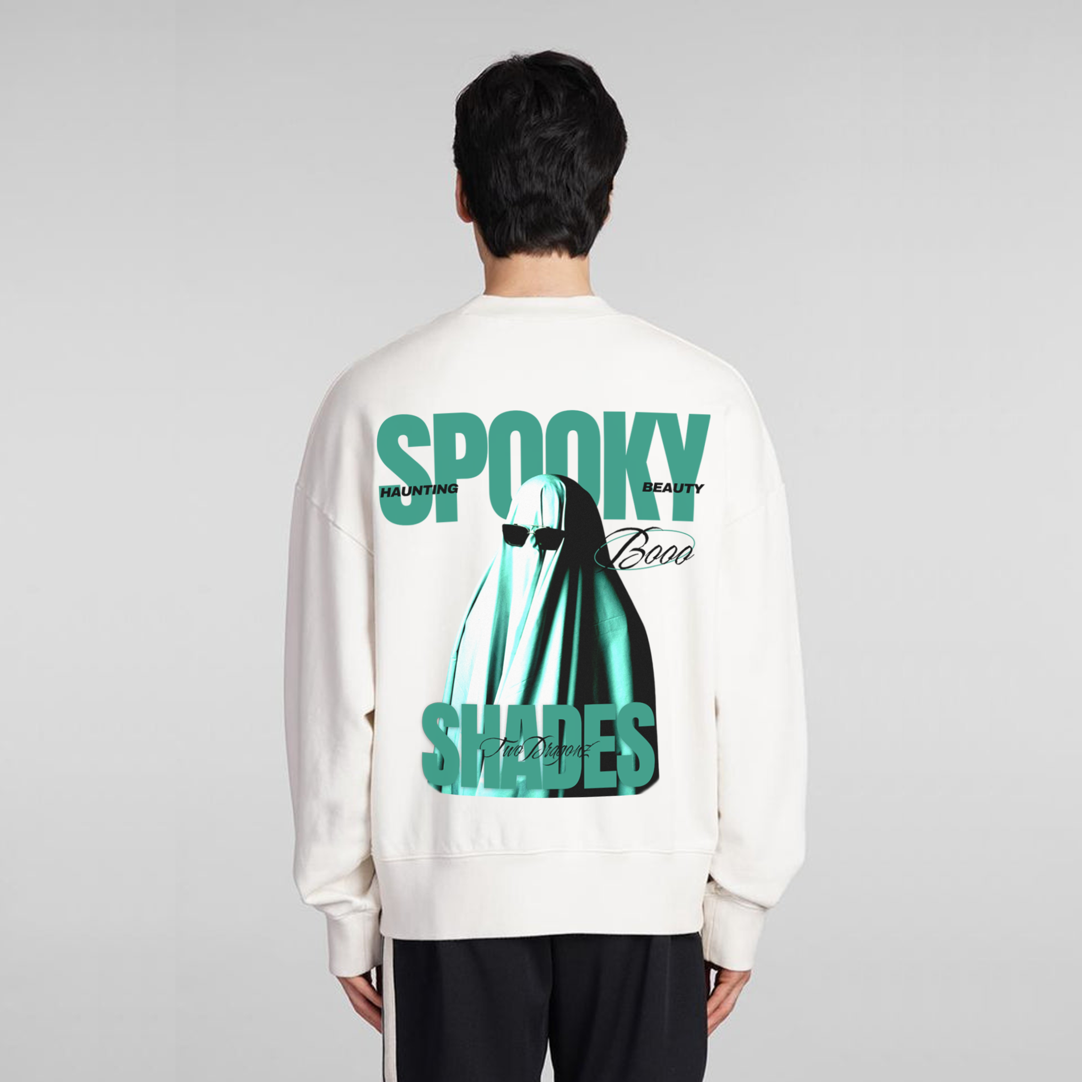 Spooky Shades Halloween Heavy Oversized sweatshirt