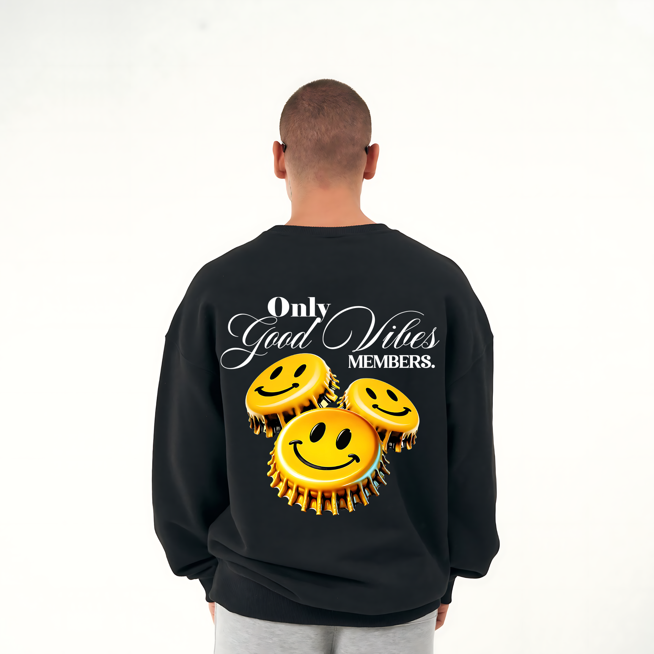 Only good vibes Heavy Oversized sweatshirt