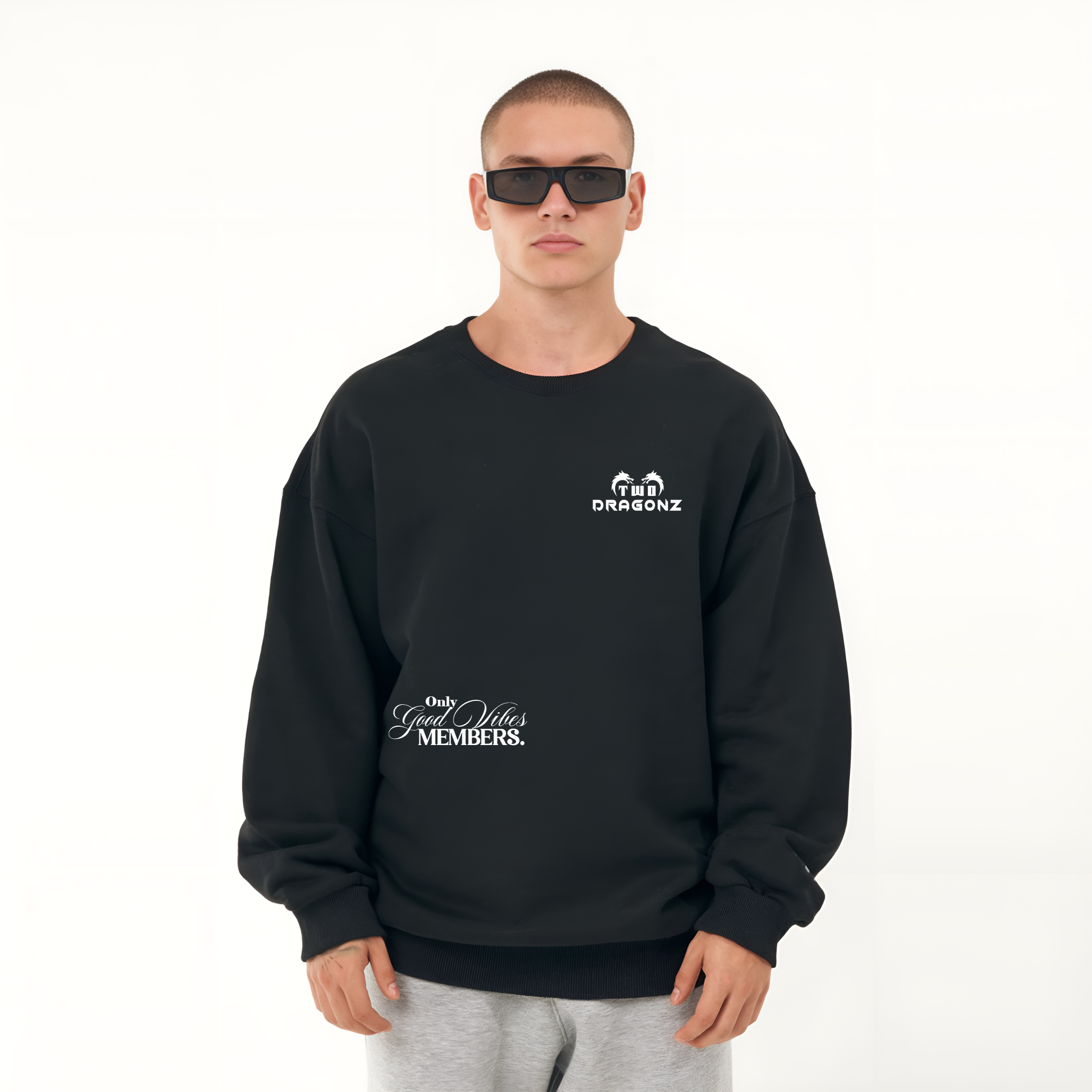 Only good vibes Heavy Oversized sweatshirt