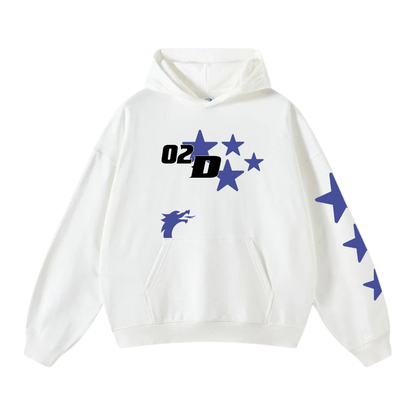 2 DRAGONZ Stars Oversized Hoodies